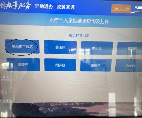 足不出户 塘塘教您如何打印 杭州市基本医疗保险个人费用查询单